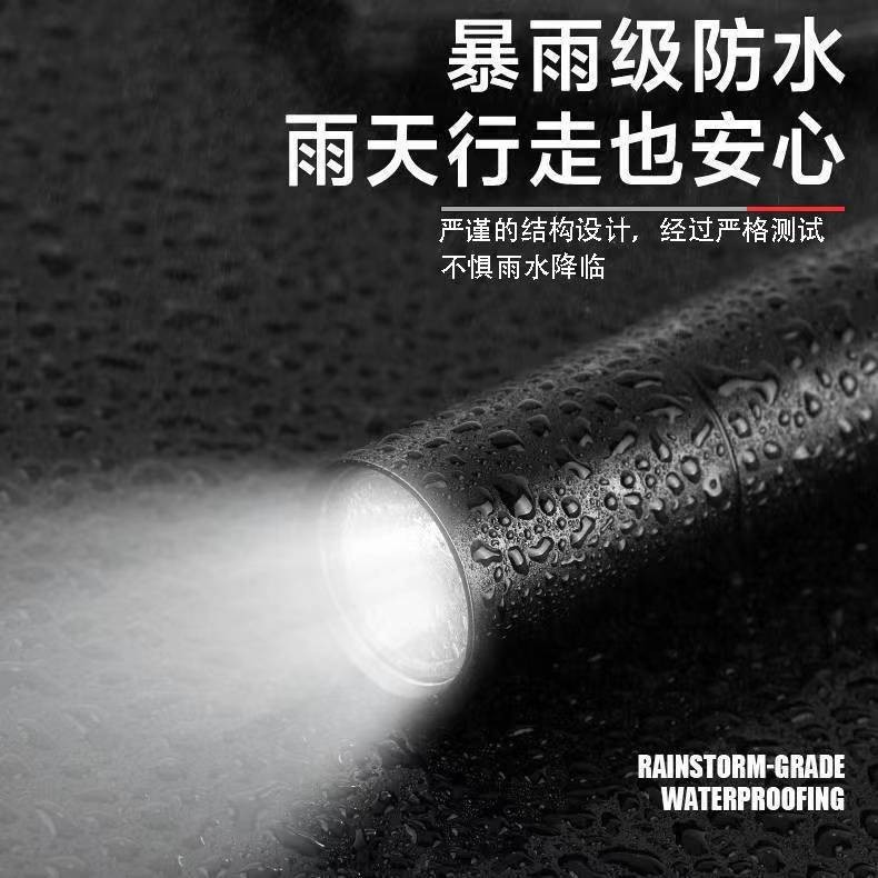 LED迷你手电筒口腔检查小灯内置锂USB充电便携工作强光远射手电筒图3