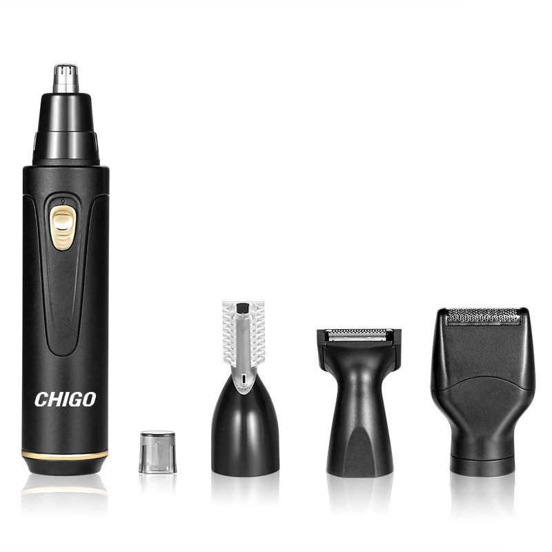 四合一电动鼻毛修剪器充电剃须刀迷你修眉刀神器男女清洁通用图4