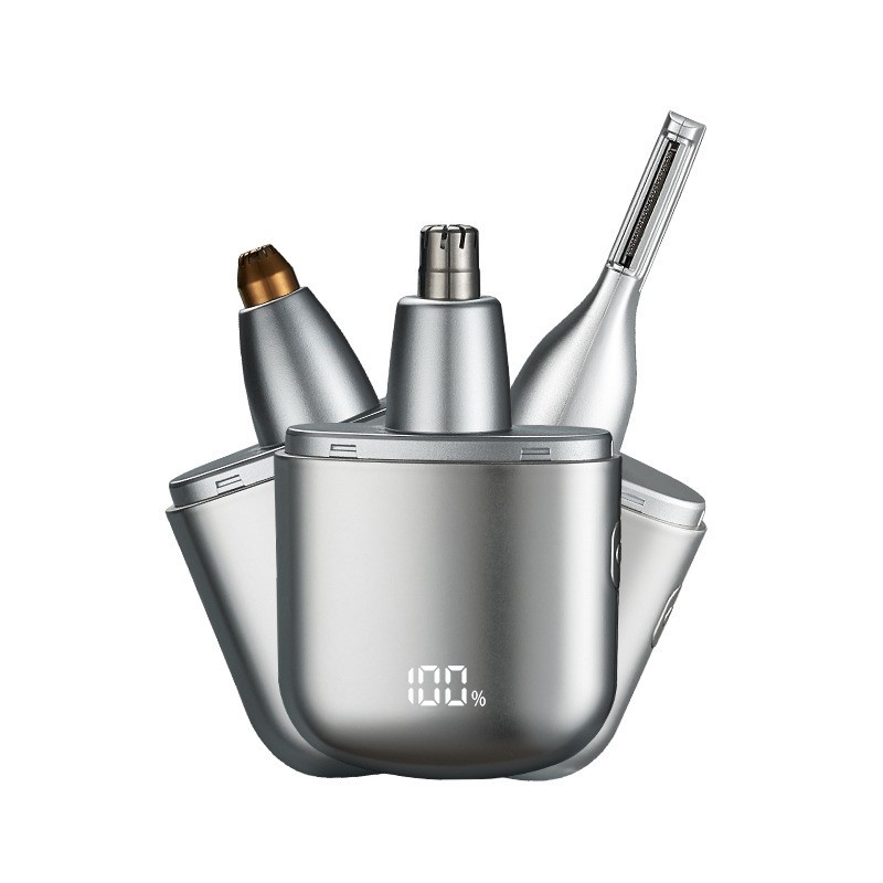 旅行式男士电动鼻毛修剪器套装鼻毛器三合一修眉刀剃鼻毛图5