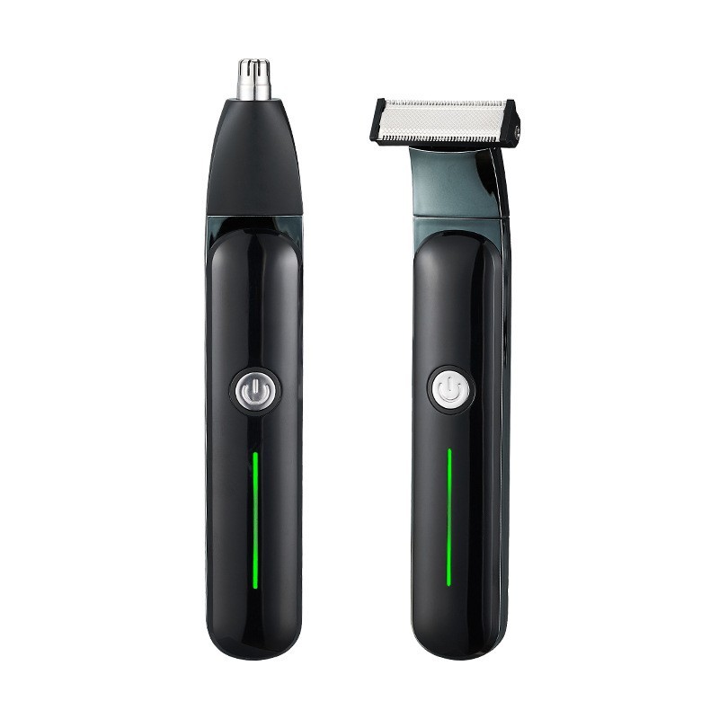 跨境男士电动体毛剪全身防水二合一剃毛刀鼻毛器私处蛋蛋剪脱毛器图5