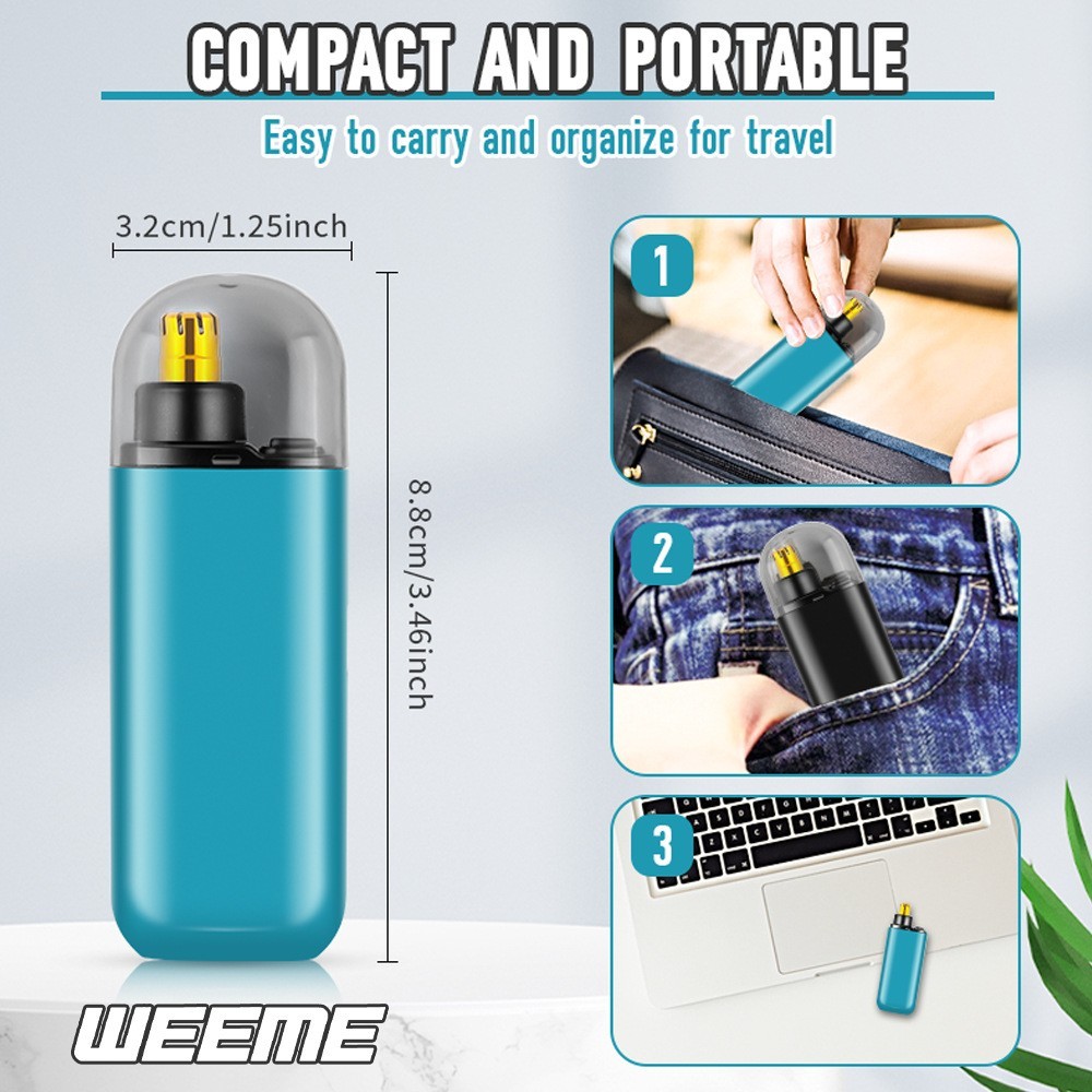 跨境新款鼻毛修剪器USB鼻毛修理器充电款剪的神器电动器除毛图4
