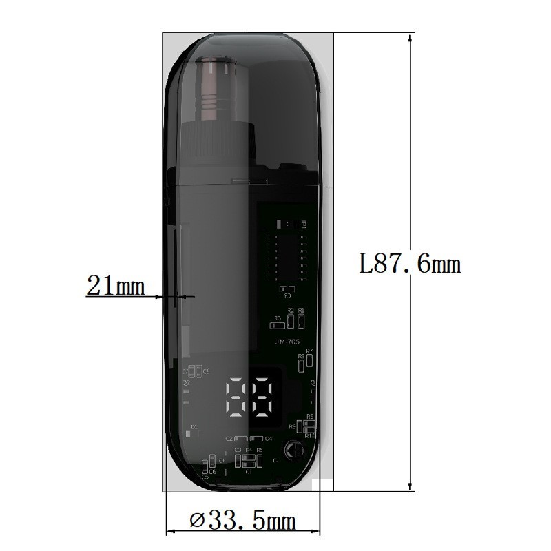 动鼻毛修剪器男女鼻孔护理剃鼻毛刀智能数显除毛神器防水图3