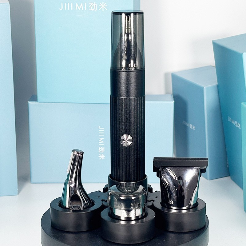 多功能鼻毛修剪器剃毛器剃须刀理发器修眉脱毛套装充电线毛刷刀头图5