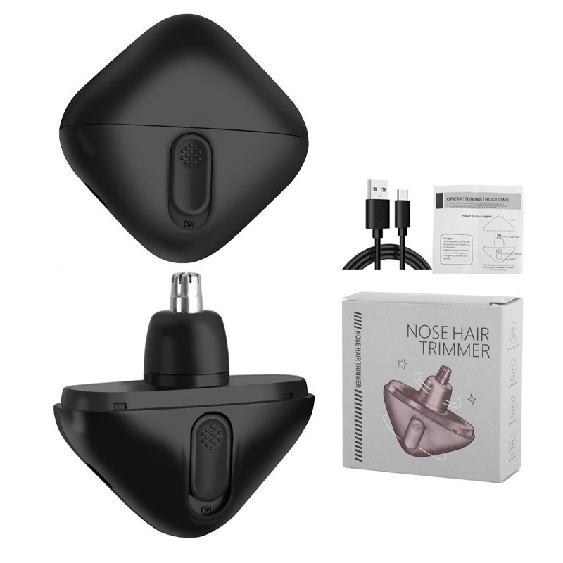 跨境电动鼻毛修剪器男士充电式清理鼻孔去鼻毛剪刀便捷鼻毛清洁器图5
