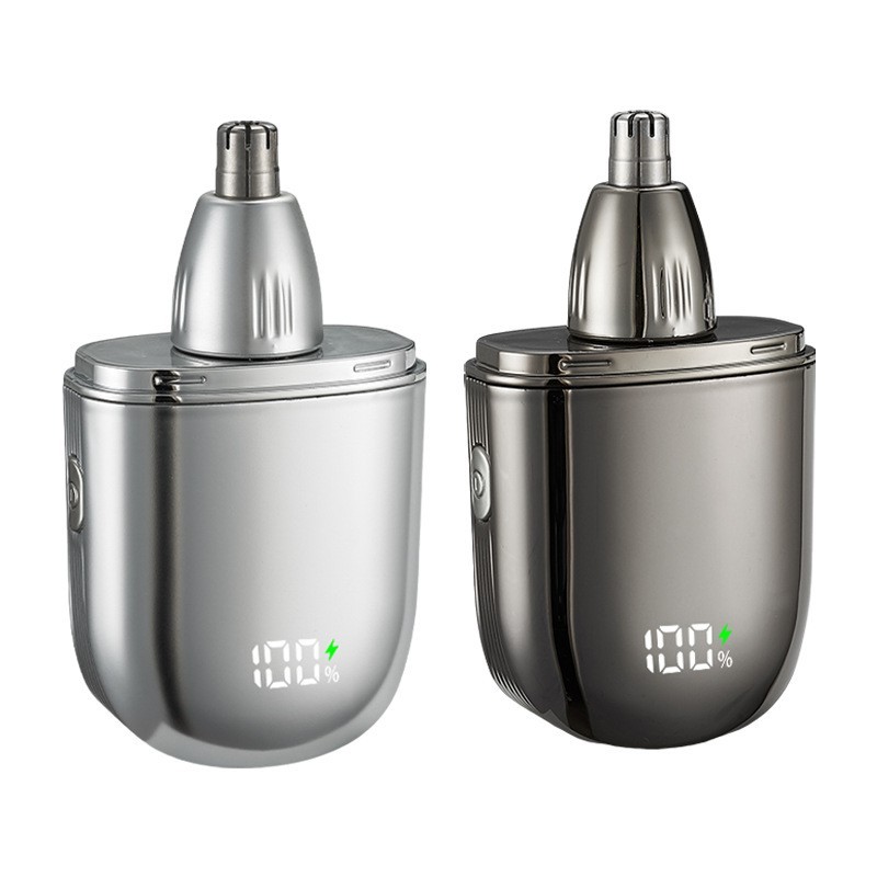 跨境新品男士迷你小巧电动鼻毛器修剪器数显剃毛水洗图5