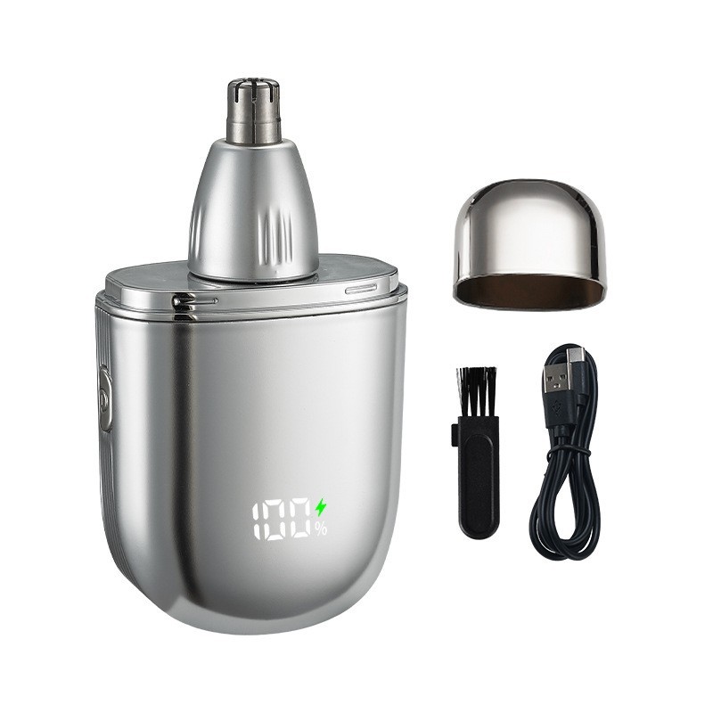 跨境新品男士迷你小巧电动鼻毛器修剪器数显剃毛水洗图6