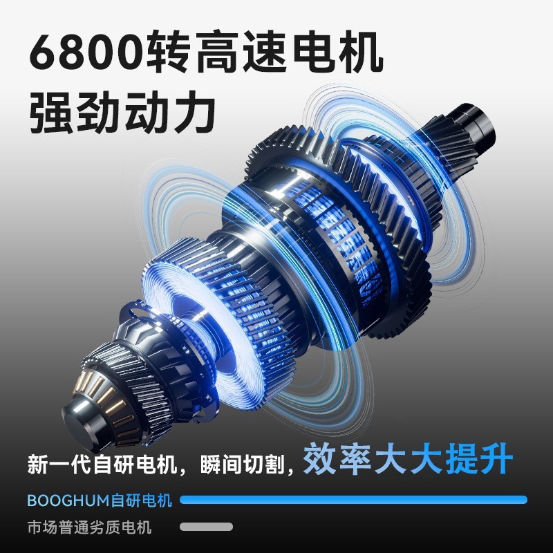 跨境新款理发推子理发器电推剪充插两用理发店用剃头电推子理发剪图2