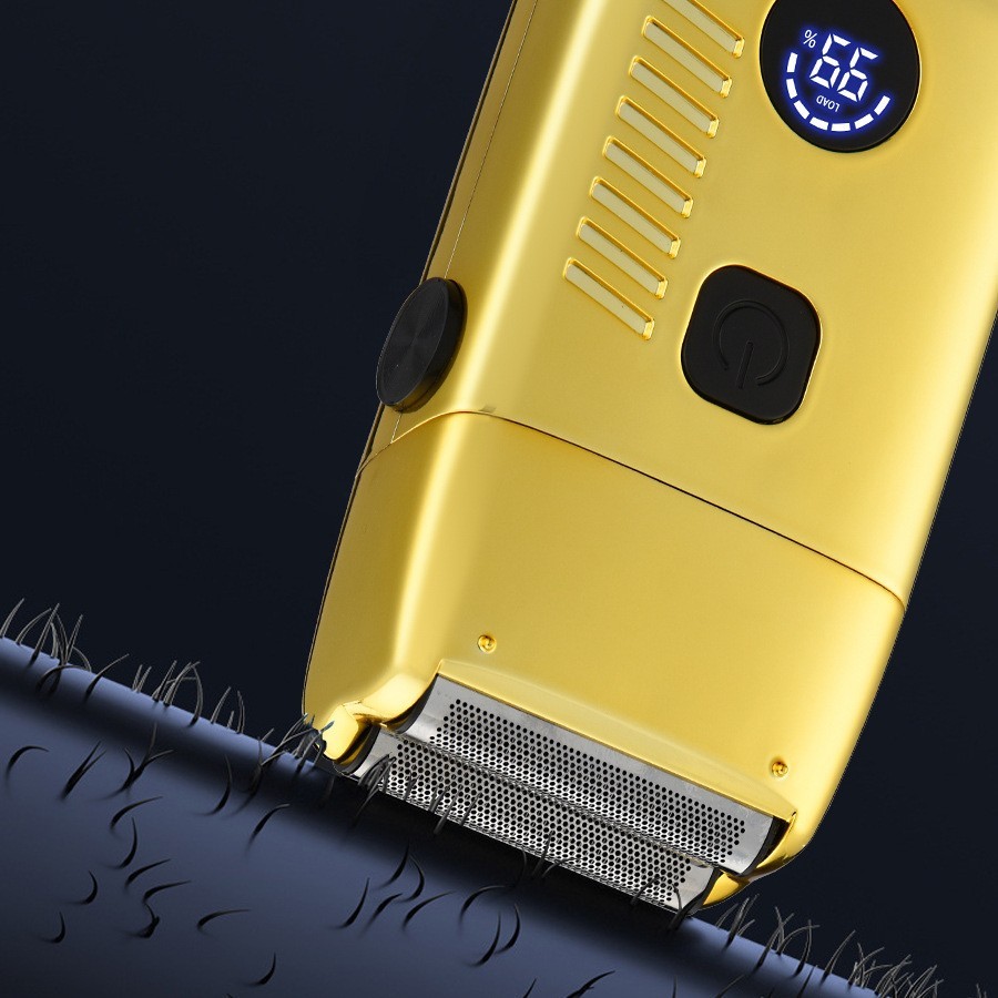 往复式电动剃须刀复古双头4D推白光头机 厂家USB充电男士剃须刀图3