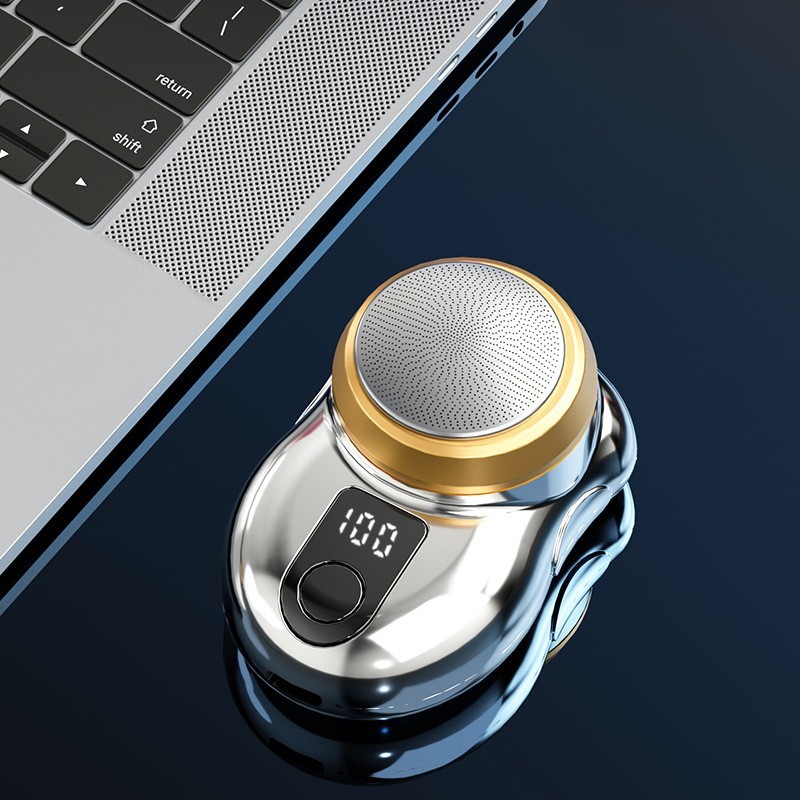 电动剃须刀男士迷你刮胡刀胡须刀2024新款旅行便携式刮胡子刀图3