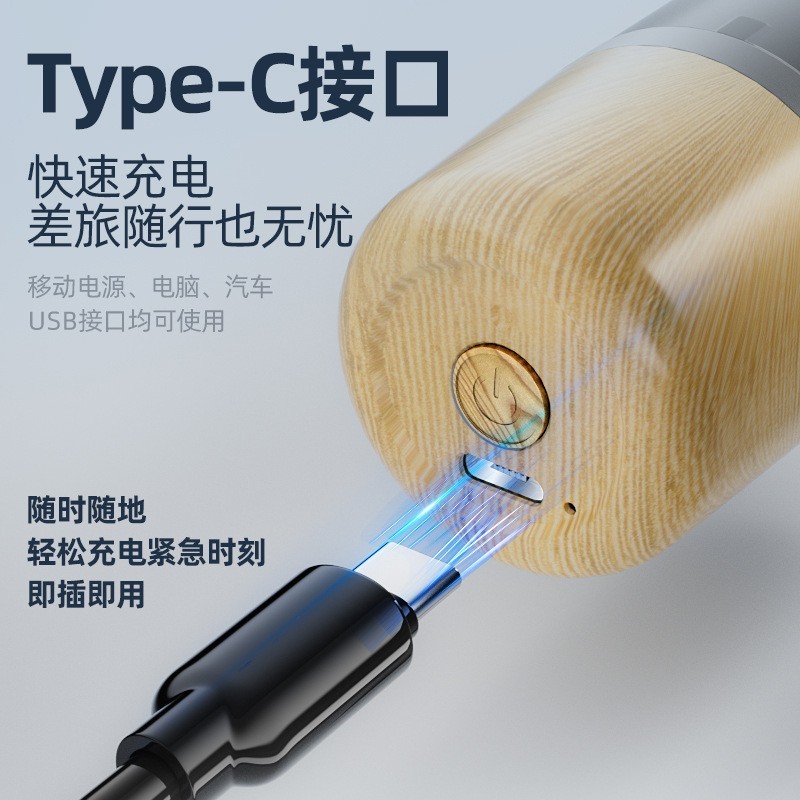 跨境电动迷你剃须刀水洗刮胡刀 电动刮胡刀旅行多功能便携胡须刀图2