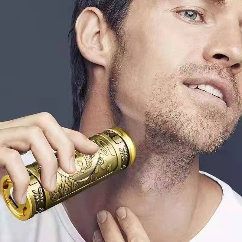 电动迷你剃须刀 单头便携胡须刀车载佛头刮胡刀图3