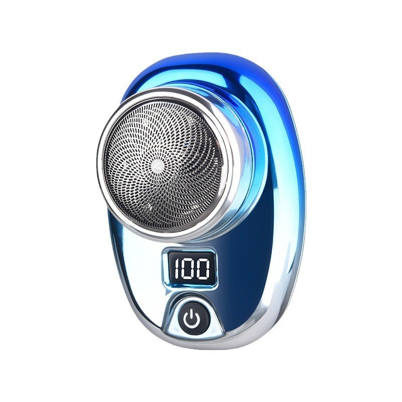 新品迷你剃须刀电动智能数显剃刀男士便携车载可充电全自动刮胡刀图5