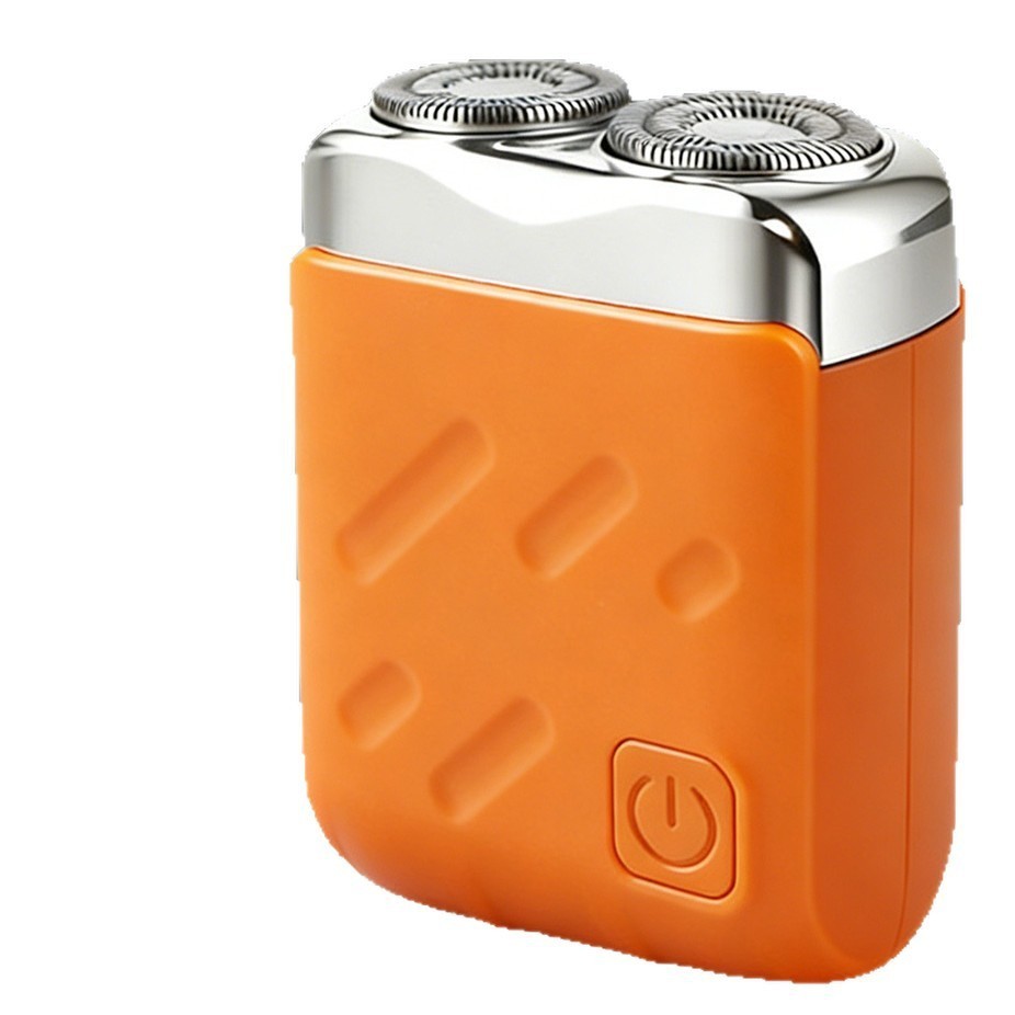 新款迷你双头电动剃须刀便捷式长续航男士刮胡刀家用充电式胡须刀图5