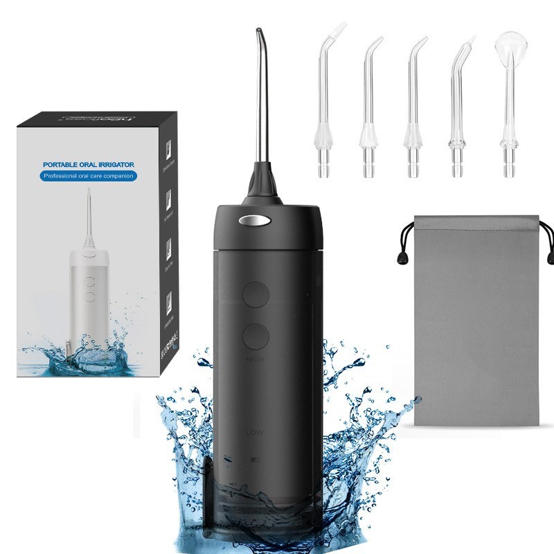 实力工厂新款伸缩电动冲牙器便携正畸水牙线口腔清洁牙结石洗牙器图4