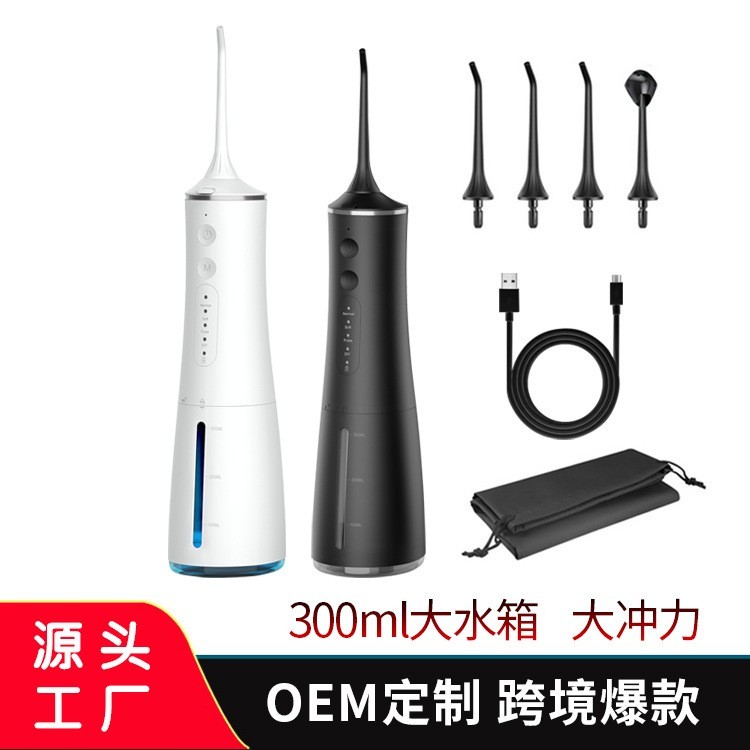 家用电动冲牙器 便携式牙齿清洁水牙线 家用洗牙器