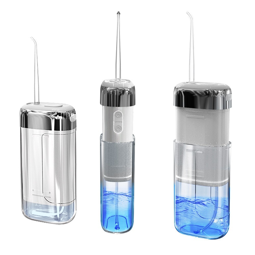 适用于鸿蒙电动冲牙器便携式洗牙器正畸专用口腔冲洗杀菌水牙线图2