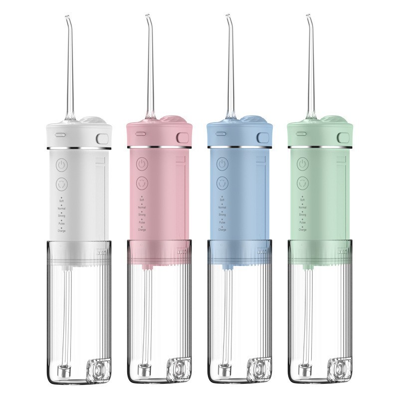 手持便携式冲牙器 口腔清洁水牙线UVC紫外线杀菌消毒抽拉伸缩款图5