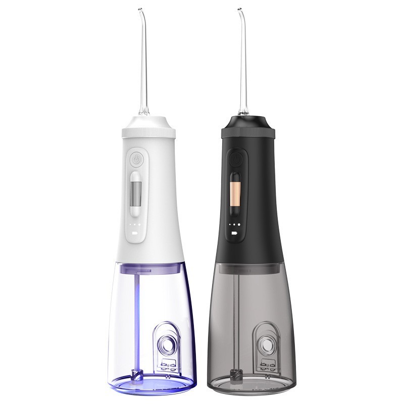 UV杀菌款手持冲牙器洗牙器300ML容量活塞泵水牙线杀菌便携款图5