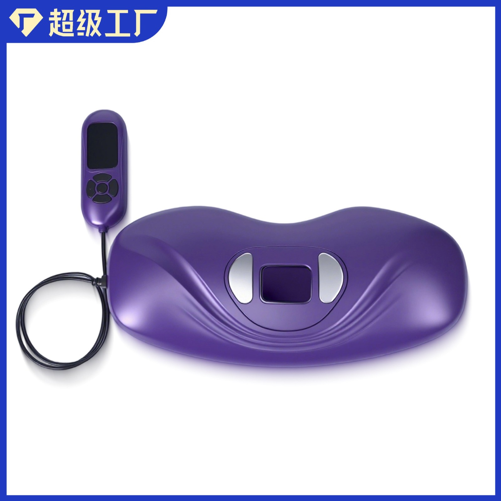 跨境智能电动腰部按摩仪平躺便携式家用捶打加热护腰椎神器定制图5