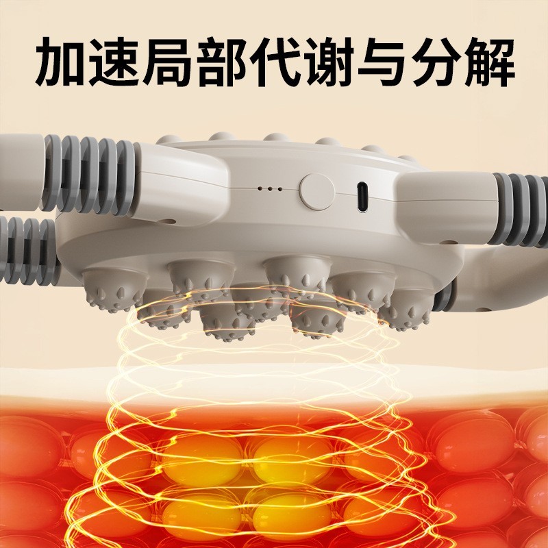 六头筋膜枪腰背深层高频震动肌肉放松多头多功能按摩器图2