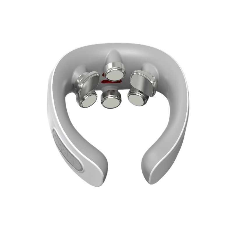 护颈仪礼品多模式挂脖颈椎震动按摩器热敷脉冲家用颈部按摩仪图5