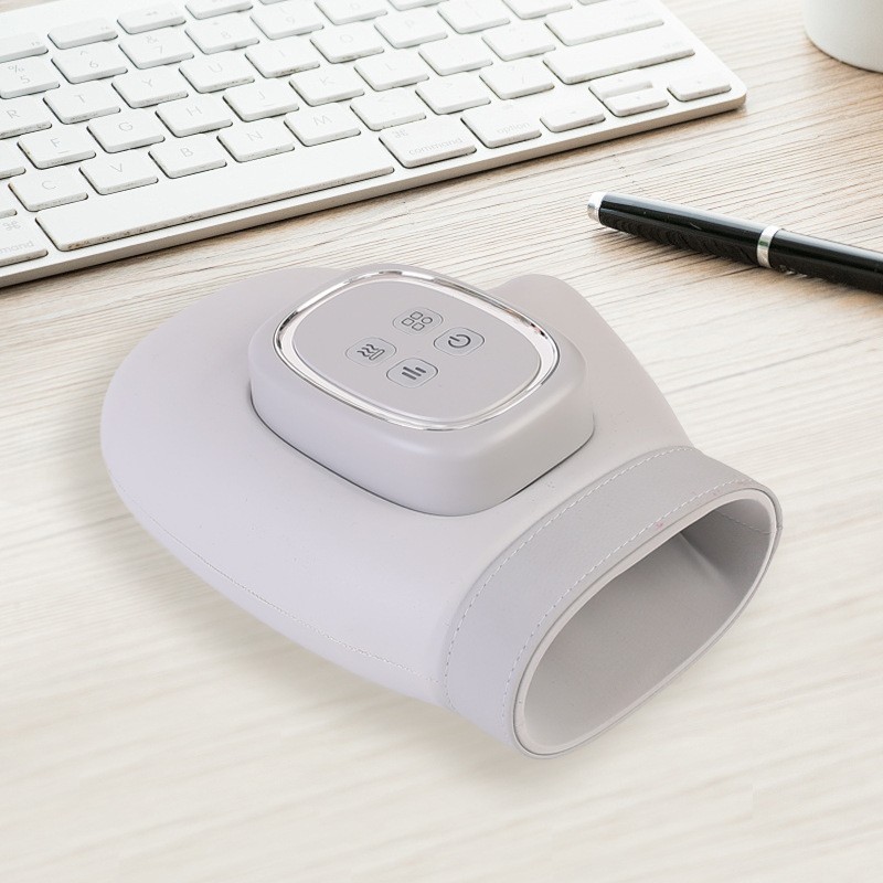 跨境手掌按摩器气囊热敷暖手掌手指关节电动气压手部按摩仪图3