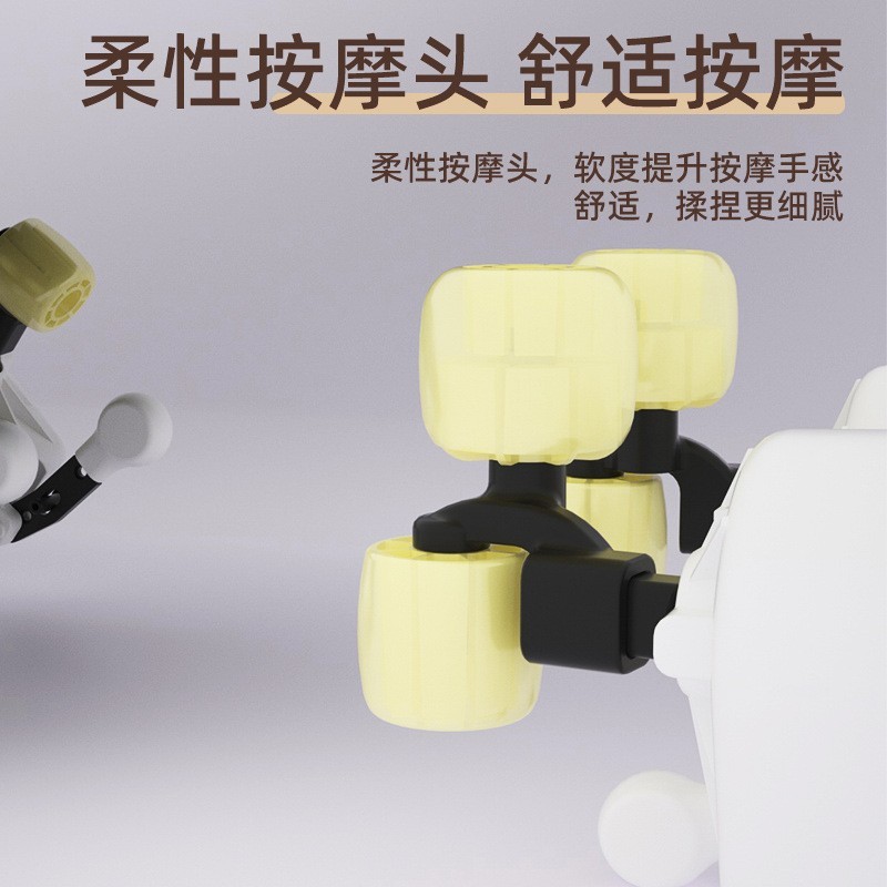 斜方肌颈椎按摩仪肩颈护颈仪颈部按摩器脖子腰部热敷揉捏按摩披肩图4