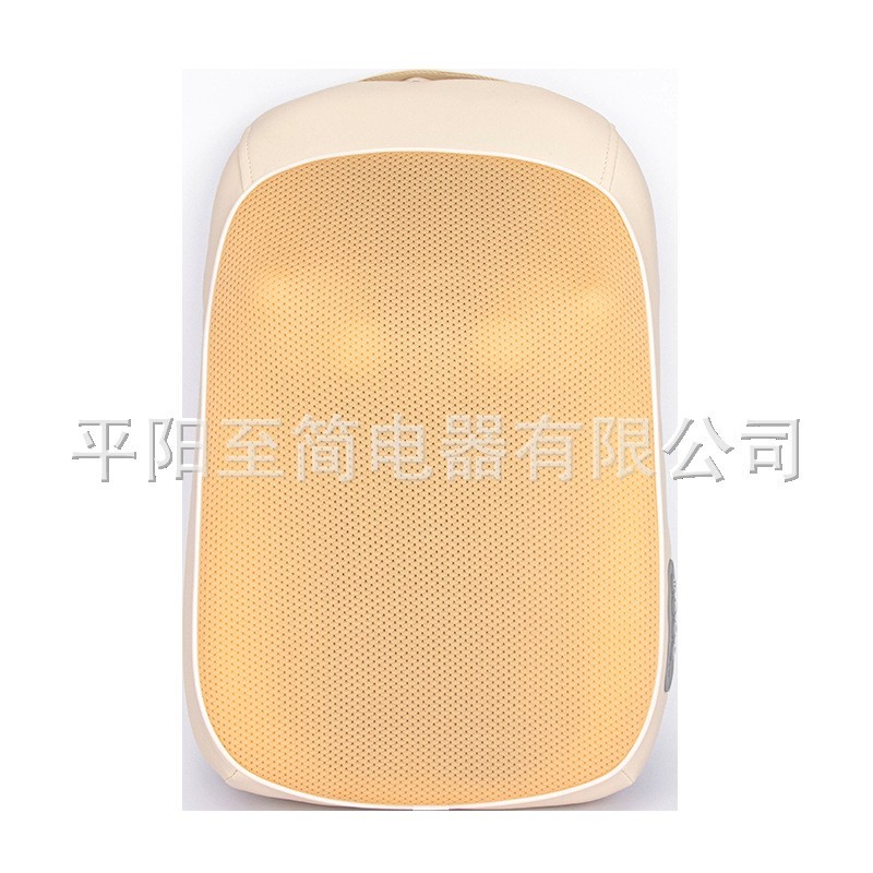 多功能便携式电动腰部按摩靠垫家用腰背热敷按摩器揉捏脊椎按摩仪图5