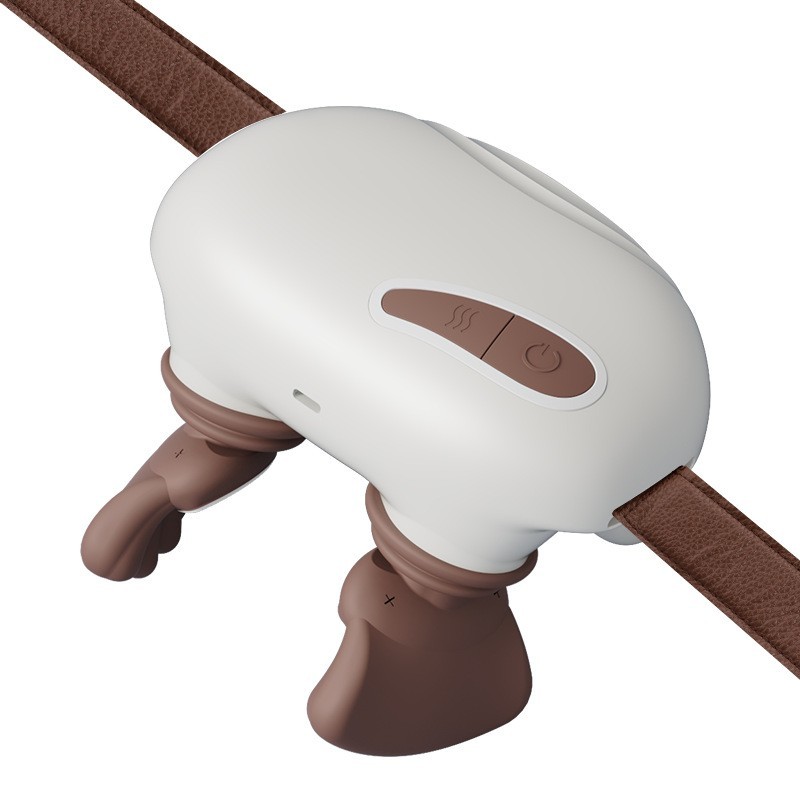 加工定制斜方肌按摩器家用多功能肩颈按摩仪热敷仿生人手按摩披肩图5