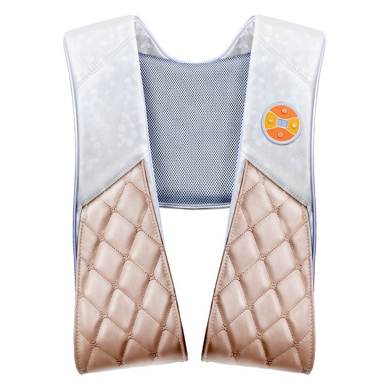 跨境揉捏锤打按摩披肩定制加热肩颈部按摩器电动按摩颈椎按摩仪图5