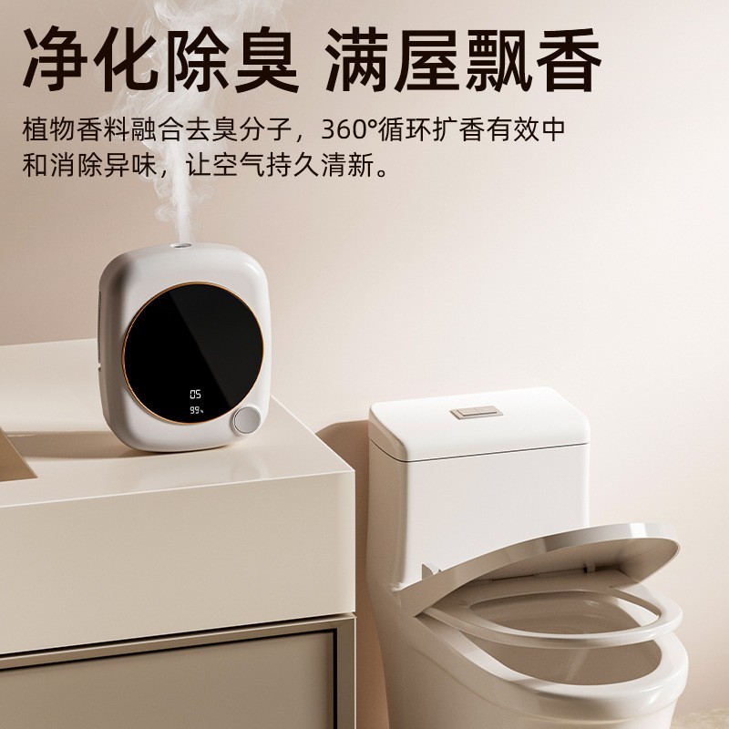 新款已接入米家APP智能香薰机超长续航自动喷香机精油专用香氛机图3
