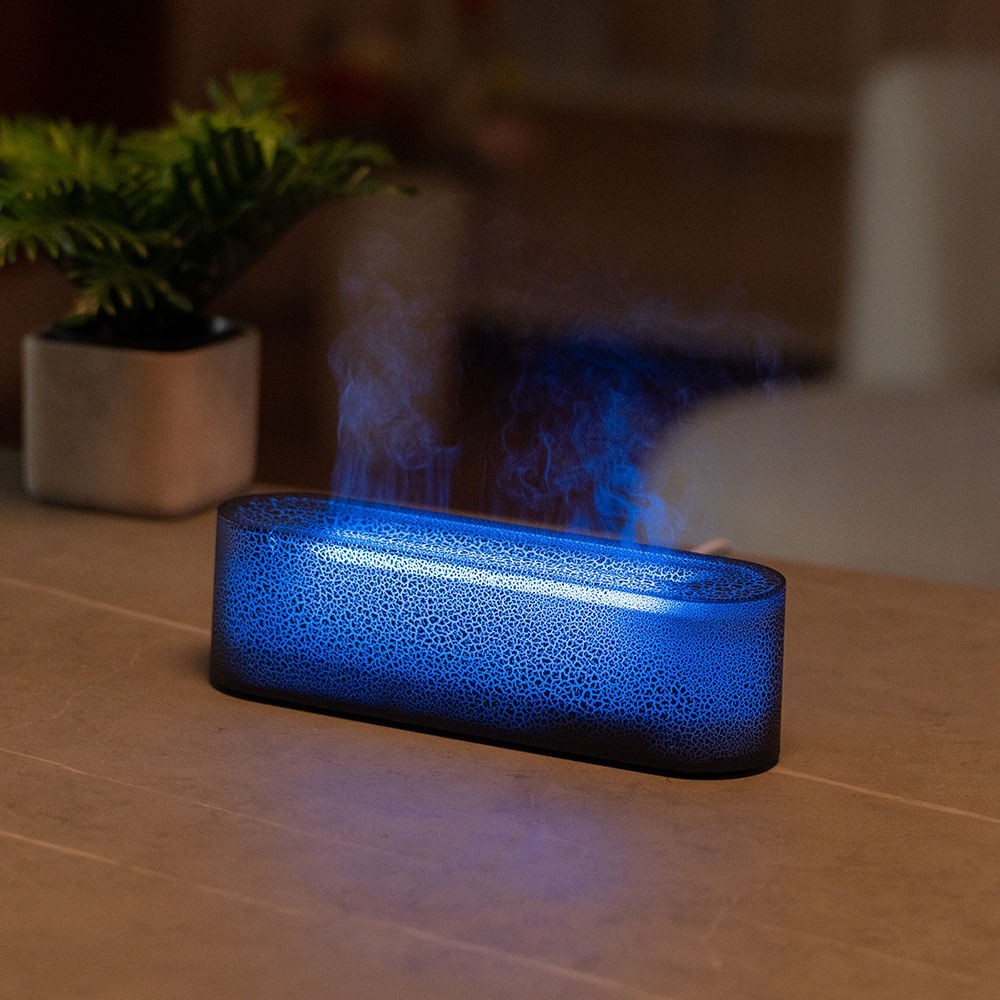 跨境香薰机空气加湿器桌面仿真火焰喷香机usb桌面家用氛围灯酒店图5