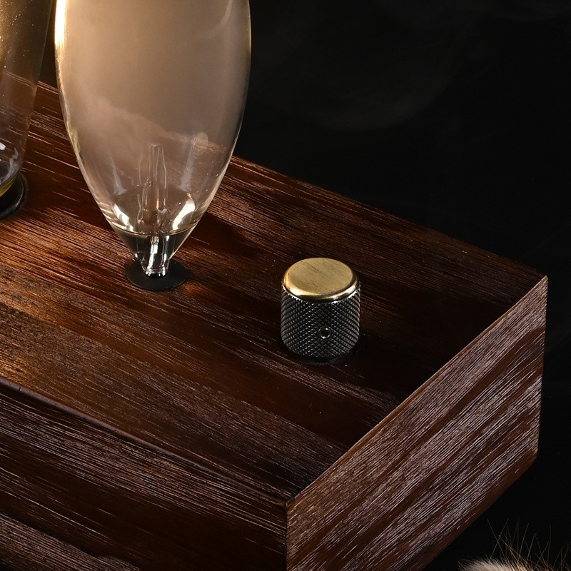 复古爱心灯扩香仪家用实木香薰机客厅卧室民宿酒店无水冷香仪图3