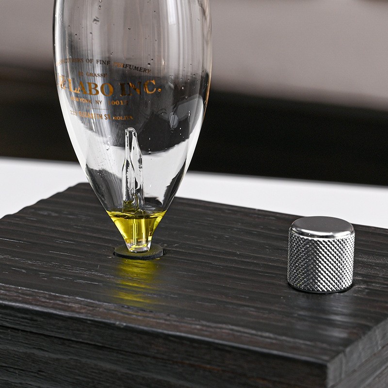 精油雾化器复古扩香仪家用实木香薰机客厅民宿酒店无水冷香仪图3