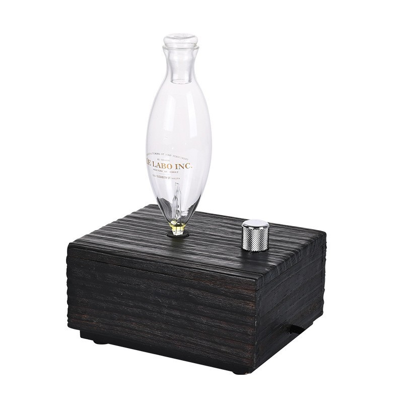 精油雾化器复古扩香仪家用实木香薰机客厅民宿酒店无水冷香仪图5