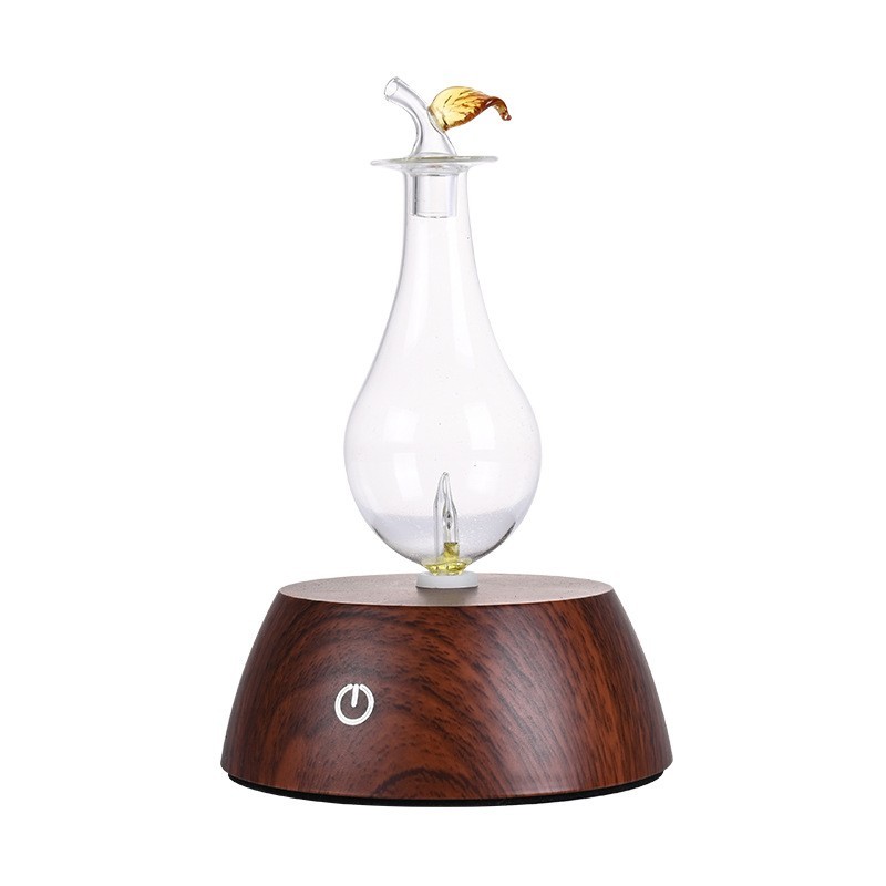 简约触摸雾化扩香仪家用实木香薰机客厅酒店无水冷香仪加工图3
