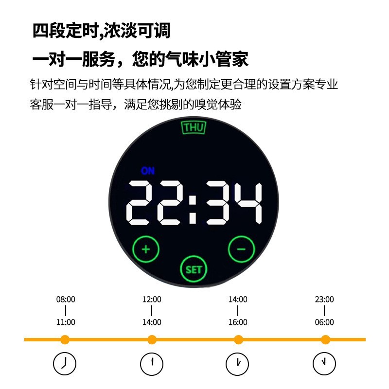 全自动商用扩香仪酒店大雾量纯精油多功能加香自动喷香智能香薰机图4