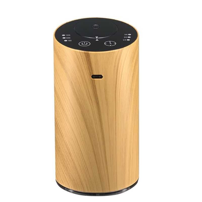 新款木纹香薰机持久办公室车载扩香机卫生间去臭大雾量自动扩香仪图5