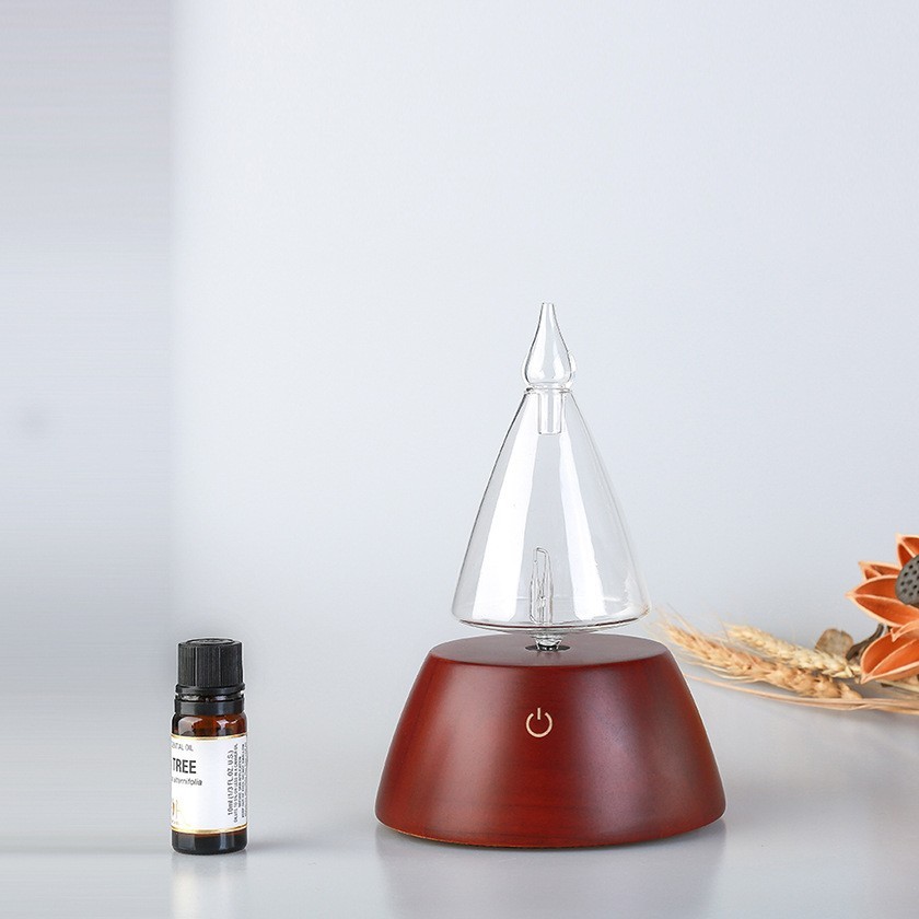 香薰机家用50ml 七彩玫瑰超声波精油加湿器厂家创意星月礼品图2