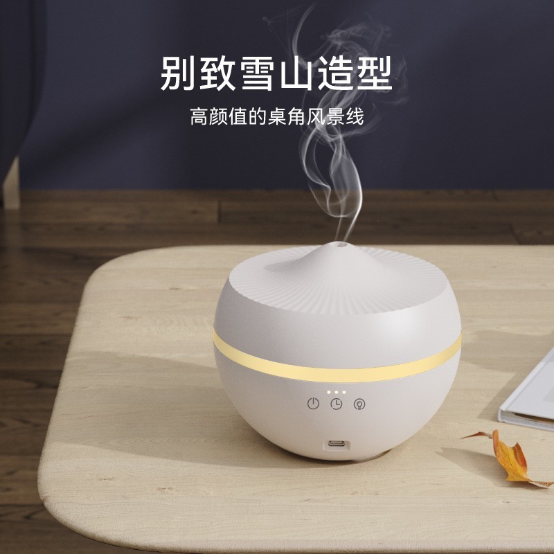 跨境300ml小型桌面加湿器家用精油香氛机扩香机空气香薰机图3