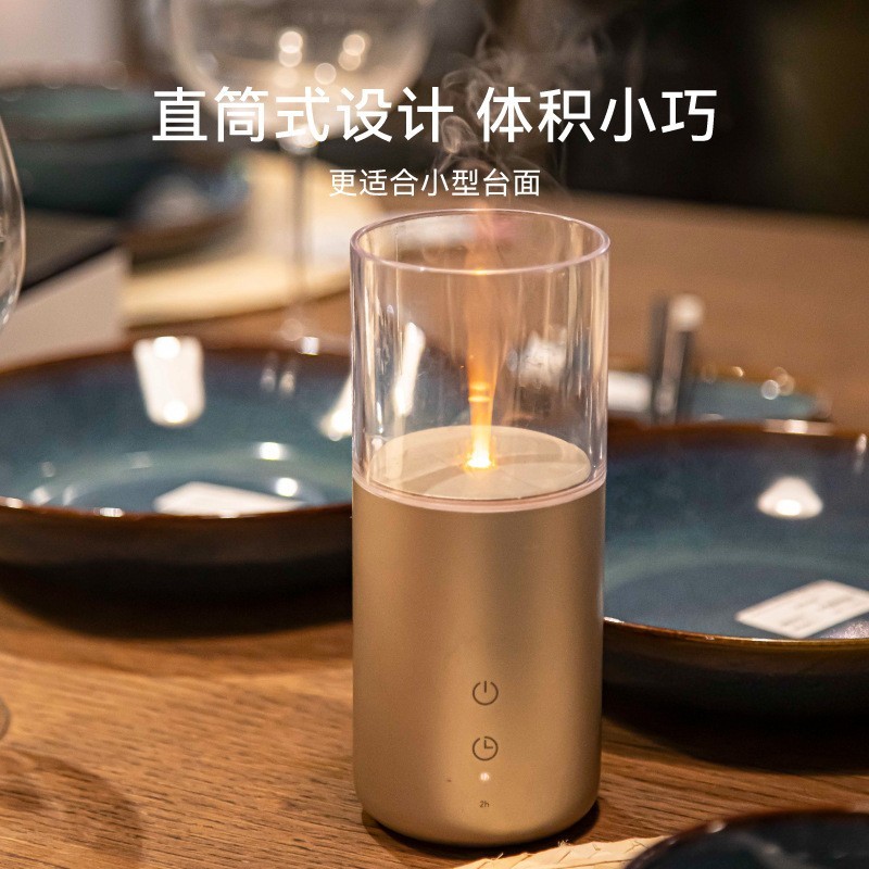 跨境32ml创意仿真火焰香薰机家用办公室小型迷你氛围感扩香机图3