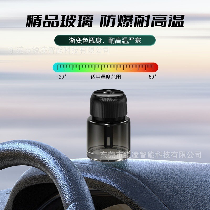 跨境新款车载香薰机汽车香水车用智能喷雾香氛机星空顶自动喷香机图3