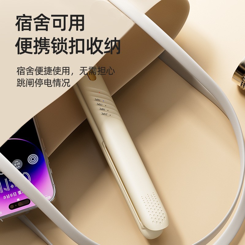 工厂直发夹板可调温不伤发直发棒干湿两用防烫小功率刘海神器夹板图3