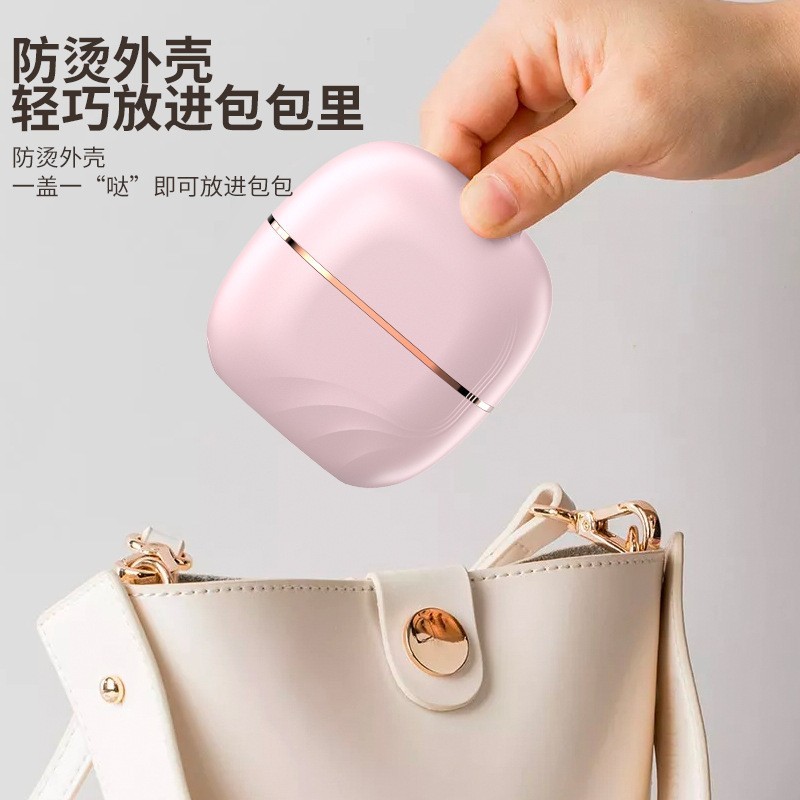 定制迷你无线直发梳电卷发梳内扣不伤发懒人卷发棒负离子直发器图3