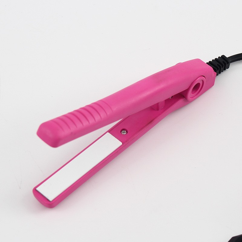 防烫直卷干湿两用直发棒烫发弧形夹板玉米夹迷你直发器快速护发图2