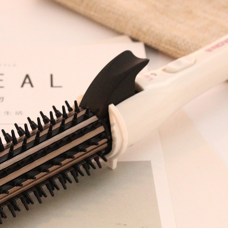 跨境直发器卷发直卷两用美发工具电动卷发棒拉直夹板陶瓷发热图2