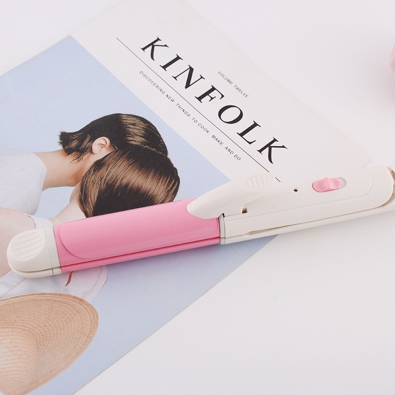 跨境直发卷发器卷直两用直发器蒸汽卷发内扣支持代发护发干湿两用图2