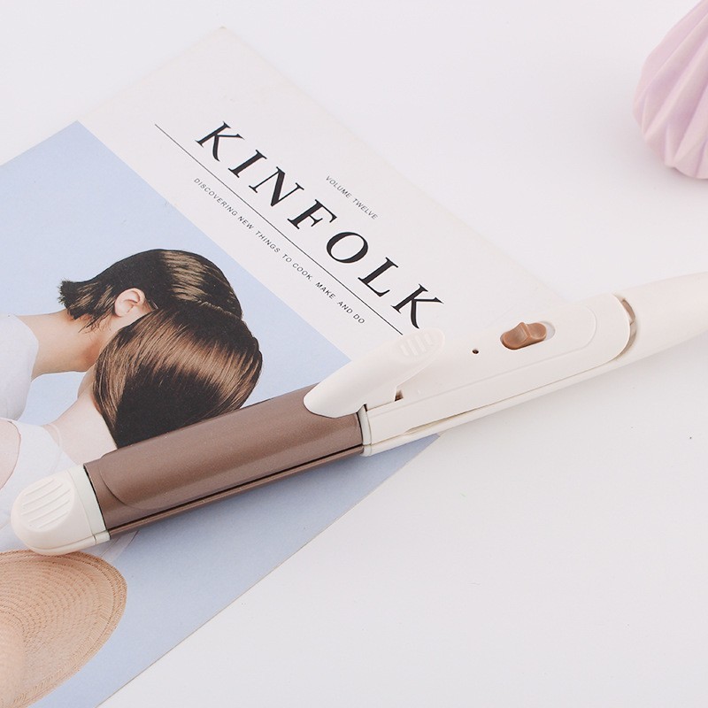 跨境直发卷发器卷直两用直发器蒸汽卷发内扣支持代发护发干湿两用图3