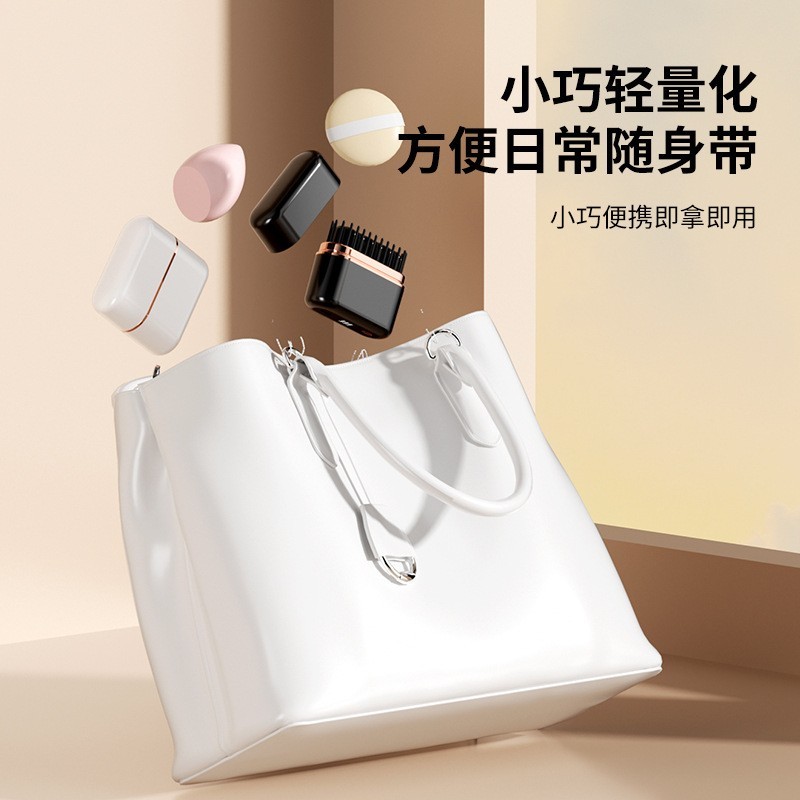 跨境迷你无线充电直发梳旅行便携超强续航多档温控负离子直发器图2