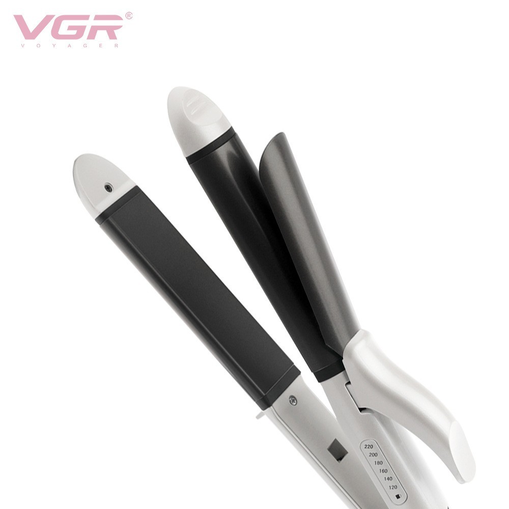 夹板直发器棒家用可调节烫发拉直蛋卷发器两用直卷电卷发棒图5